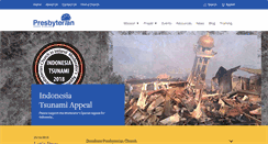 Desktop Screenshot of presbyterianireland.org